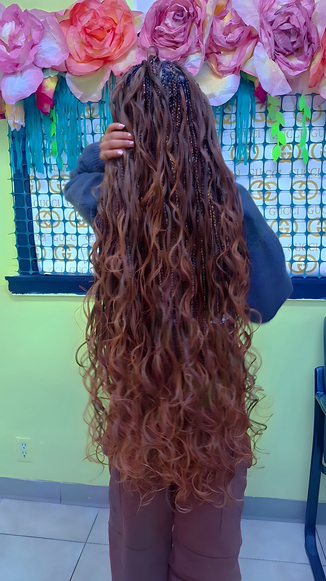 Auburn Boho Knotless